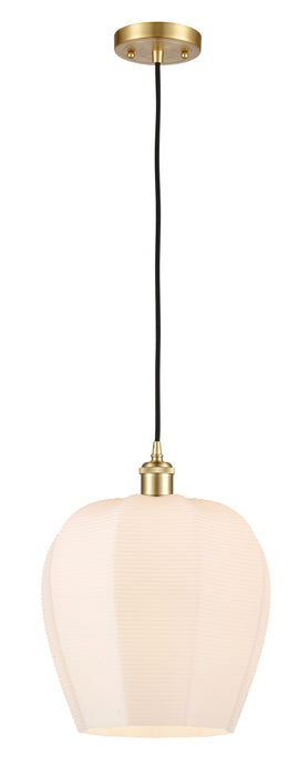 Innovations 516-1P-SG-G461-12-LED LED Mini Pendant, Satin Gold