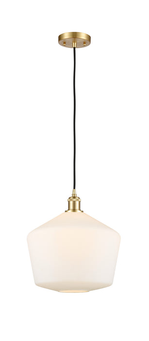 Innovations 516-1P-SG-G651-12-LED LED Mini Pendant, Satin Gold