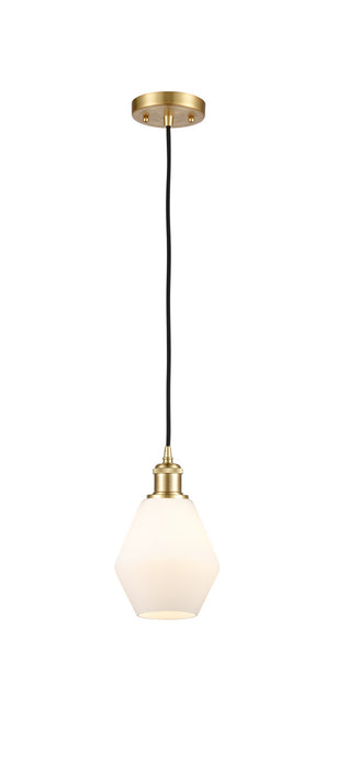 Innovations 516-1P-SG-G651-6 One Light Mini Pendant, Satin Gold