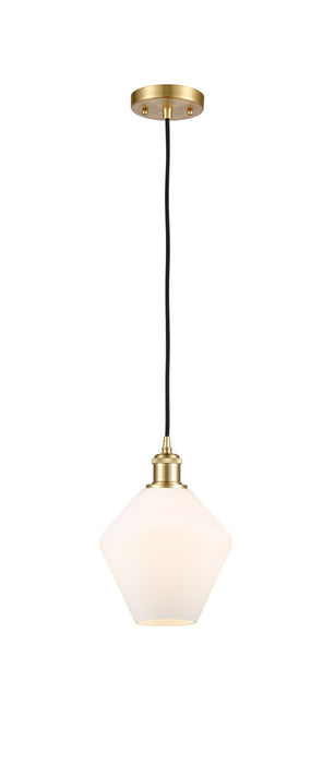 Innovations 516-1P-SG-G651-8 One Light Mini Pendant, Satin Gold