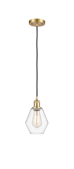Innovations 516-1P-SG-G652-6-LED LED Mini Pendant, Satin Gold
