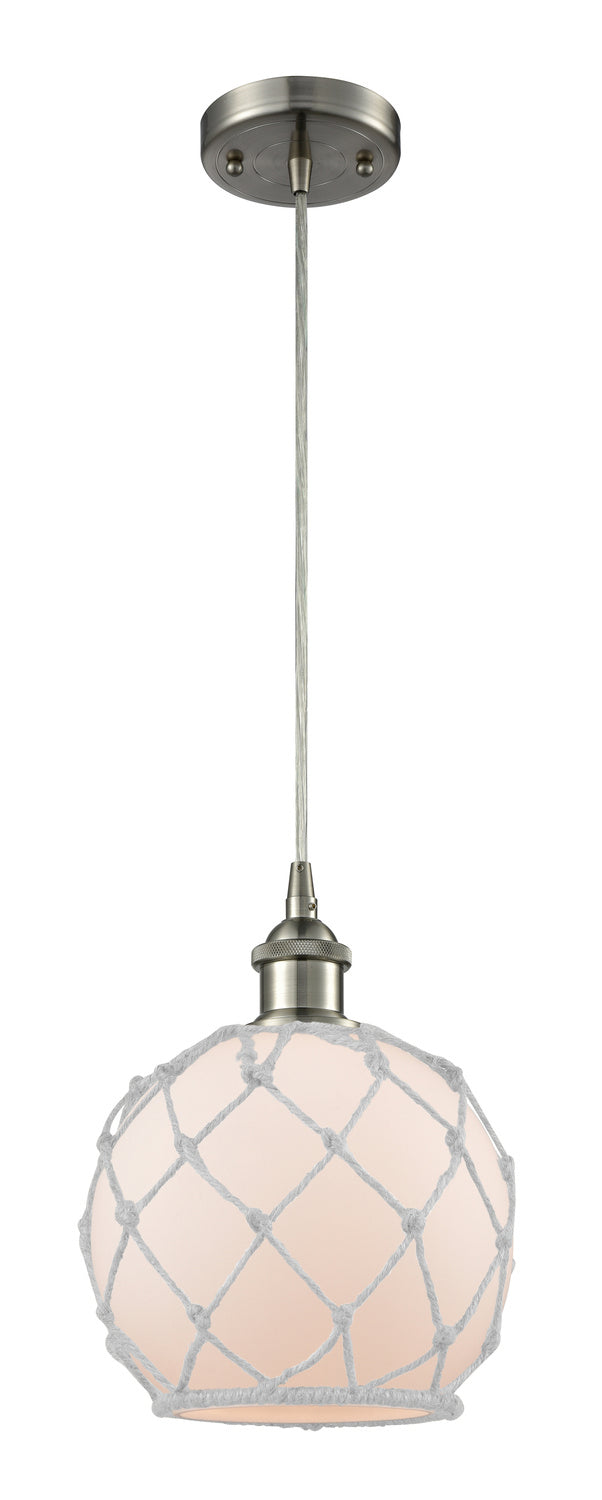 Innovations 516-1P-SN-G121-8RW-LED LED Mini Pendant, Brushed Satin Nickel