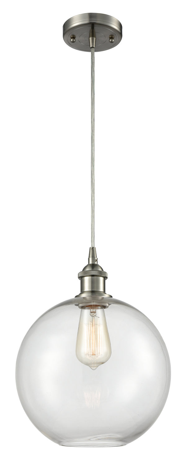 Innovations 516-1P-SN-G122-10 One Light Mini Pendant, Brushed Satin Nickel