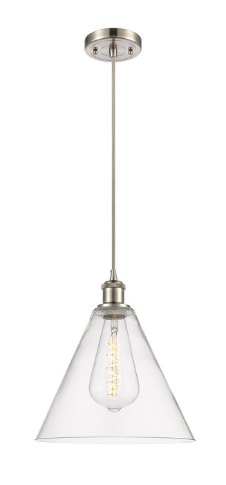 Innovations 516-1P-SN-GBC-122-LED LED Mini Pendant, Brushed Satin Nickel