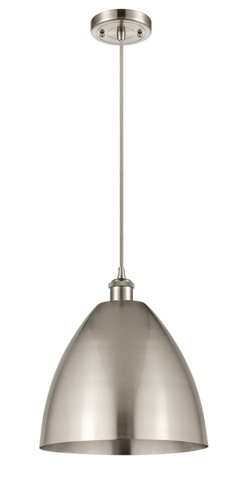 Innovations 516-1P-SN-MBD-12-SN-LED LED Mini Pendant, Brushed Satin Nickel