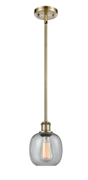 Innovations 516-1S-AB-G104 One Light Mini Pendant, Antique Brass