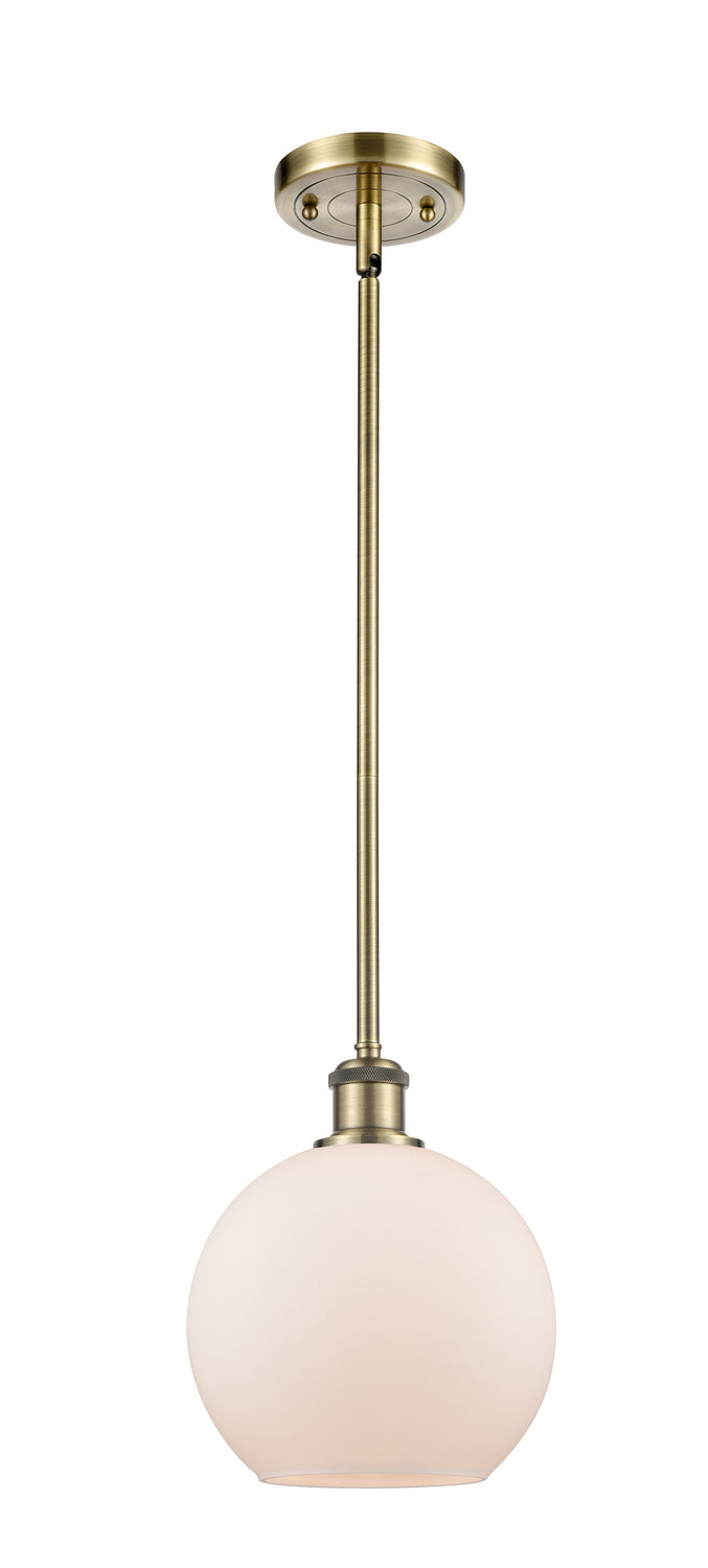 Innovations 516-1S-AB-G121-8-LED LED Mini Pendant, Antique Brass