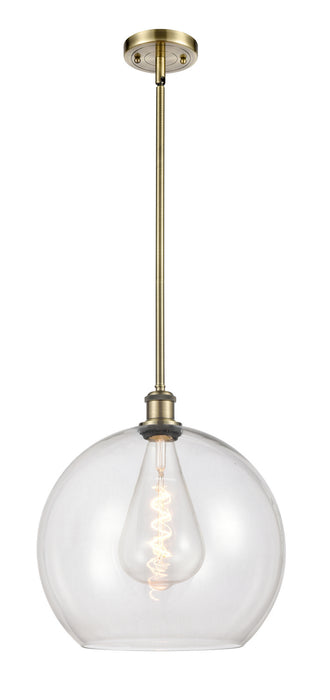 Innovations 516-1S-AB-G122-14 One Light Pendant, Antique Brass