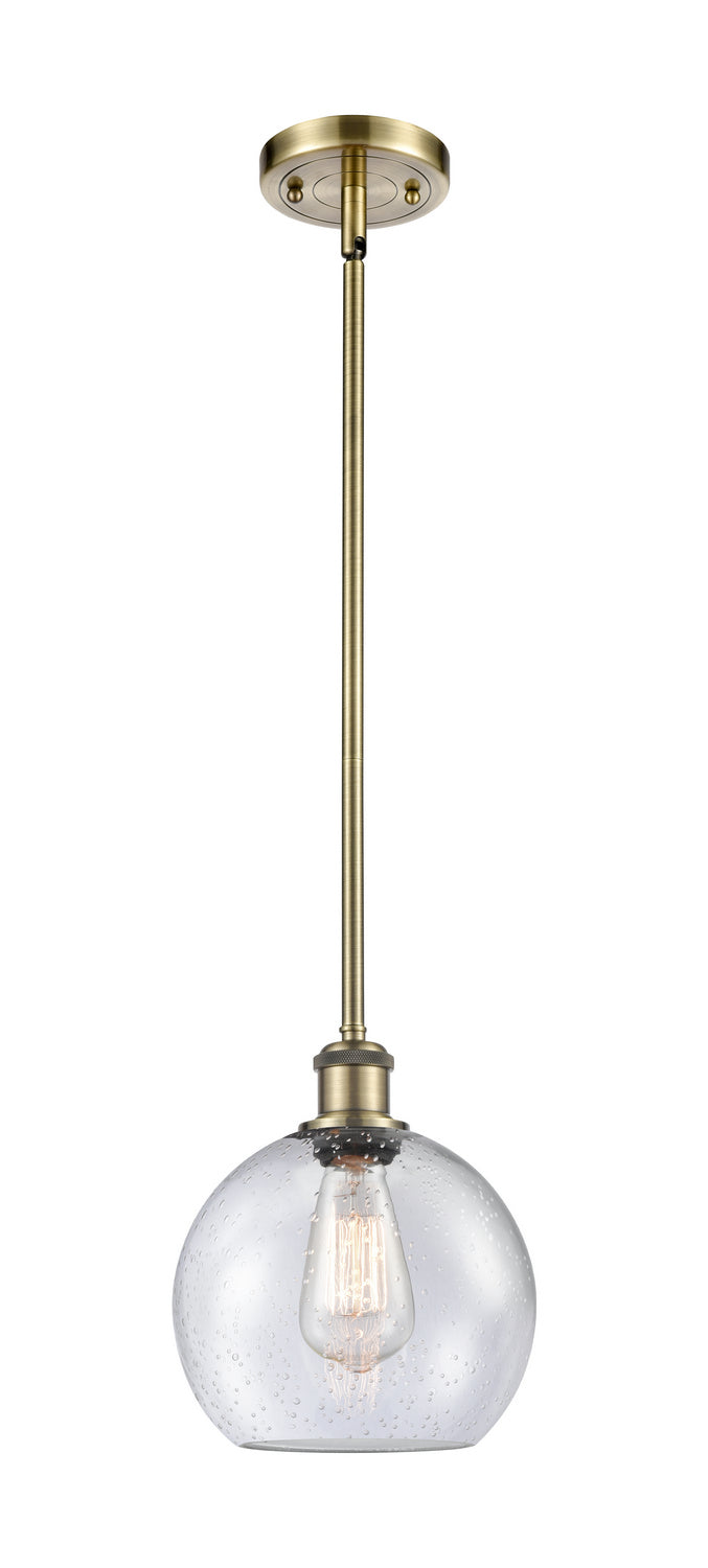Innovations 516-1S-AB-G124-8-LED LED Mini Pendant, Antique Brass