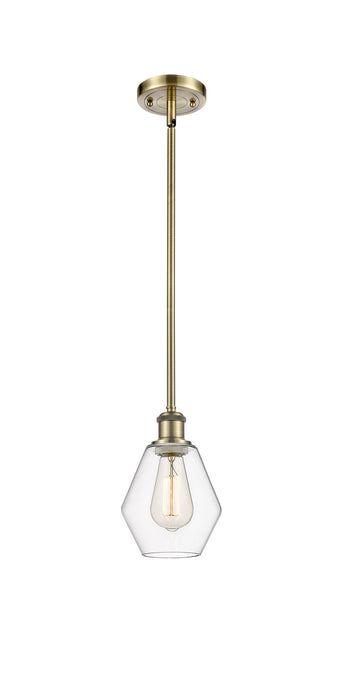 Innovations 516-1S-AB-G652-6 One Light Mini Pendant, Antique Brass