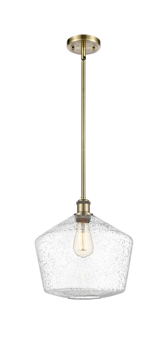 Innovations 516-1S-AB-G654-12-LED LED Mini Pendant, Antique Brass