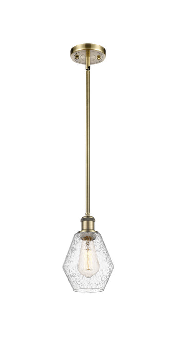 Innovations 516-1S-AB-G654-6 One Light Mini Pendant, Antique Brass