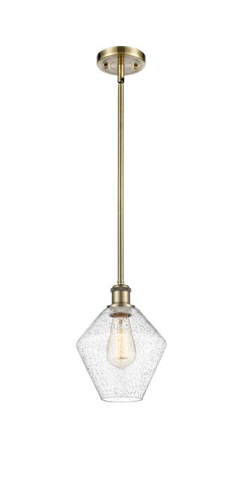 Innovations 516-1S-AB-G654-8 One Light Mini Pendant, Antique Brass