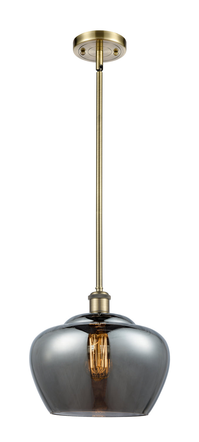 Innovations 516-1S-AB-G93-L One Light Mini Pendant, Antique Brass