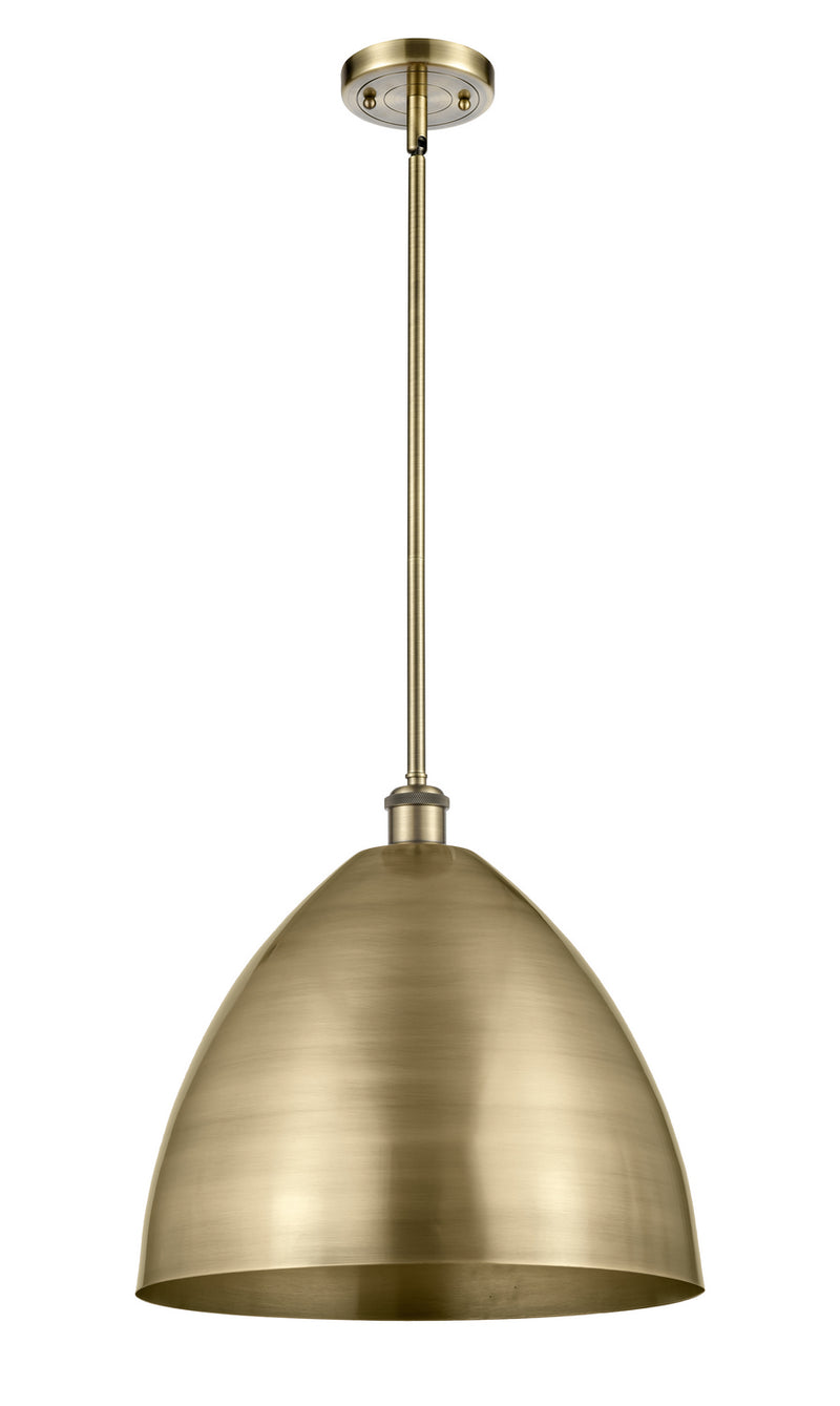 Innovations 516-1S-AB-MBD-16-AB-LED LED Pendant, Antique Brass