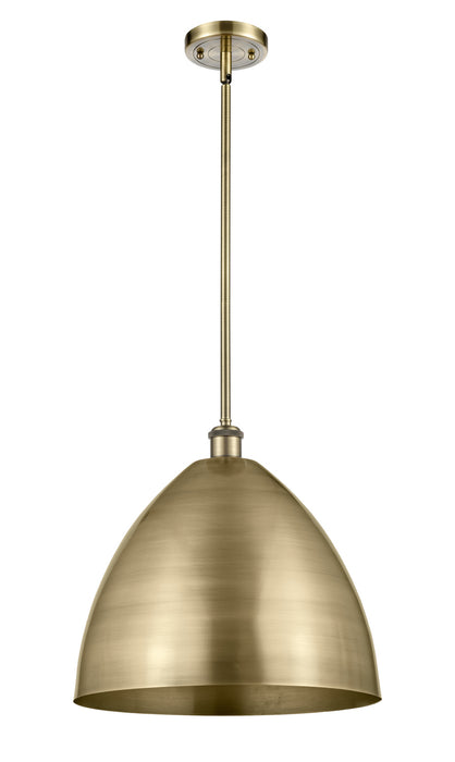 Innovations 516-1S-AB-MBD-16-AB-LED LED Pendant, Antique Brass