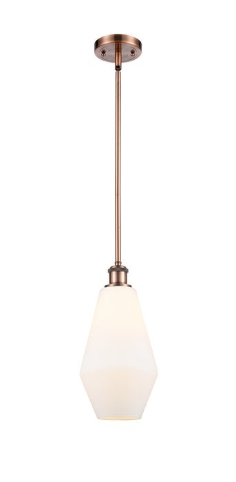 Innovations 516-1S-AC-G651-7-LED LED Mini Pendant, Antique Copper