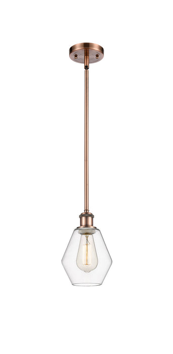 Innovations 516-1S-AC-G652-6-LED LED Mini Pendant, Antique Copper