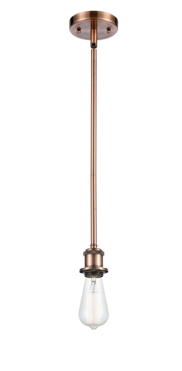 Innovations 516-1S-AC-LED LED Mini Pendant, Antique Copper