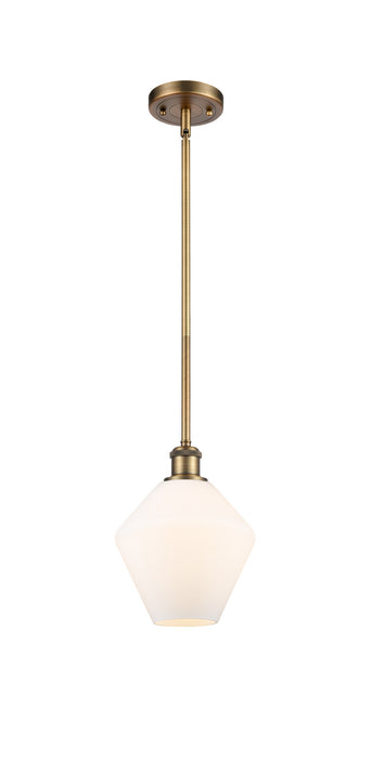 Innovations 516-1S-BB-G651-8 One Light Mini Pendant, Brushed Brass