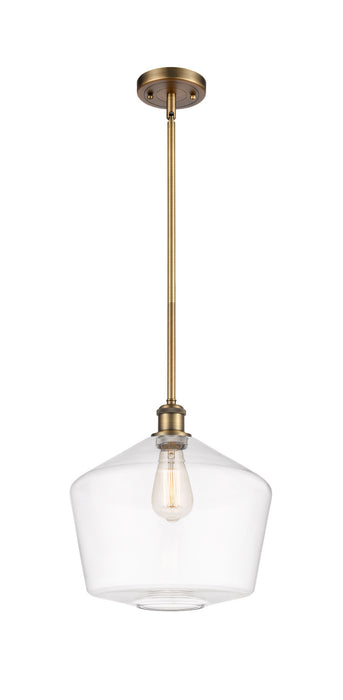 Innovations 516-1S-BB-G652-12-LED LED Mini Pendant, Brushed Brass