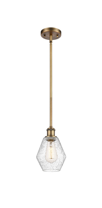 Innovations 516-1S-BB-G654-6-LED LED Mini Pendant, Brushed Brass