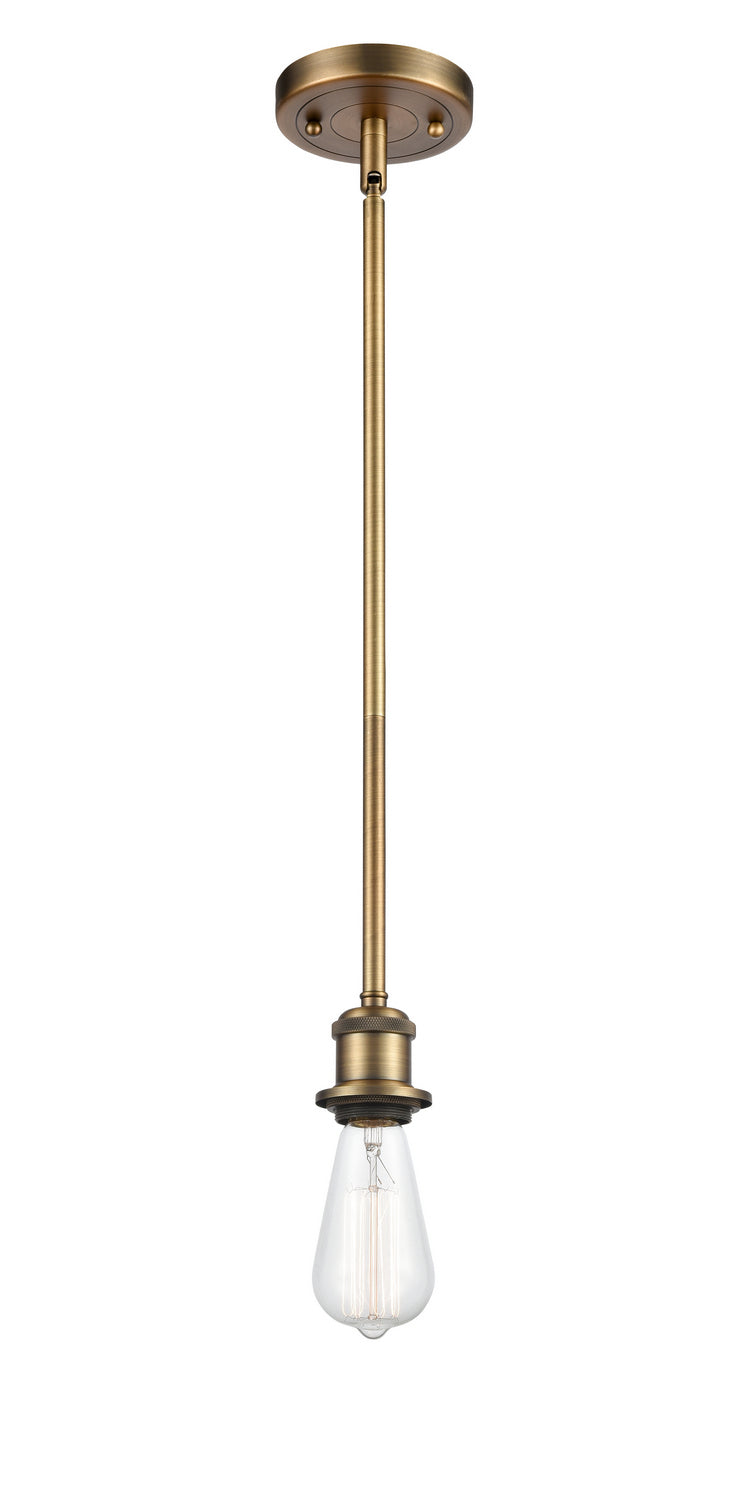 Innovations 516-1S-BB-LED LED Mini Pendant, Brushed Brass