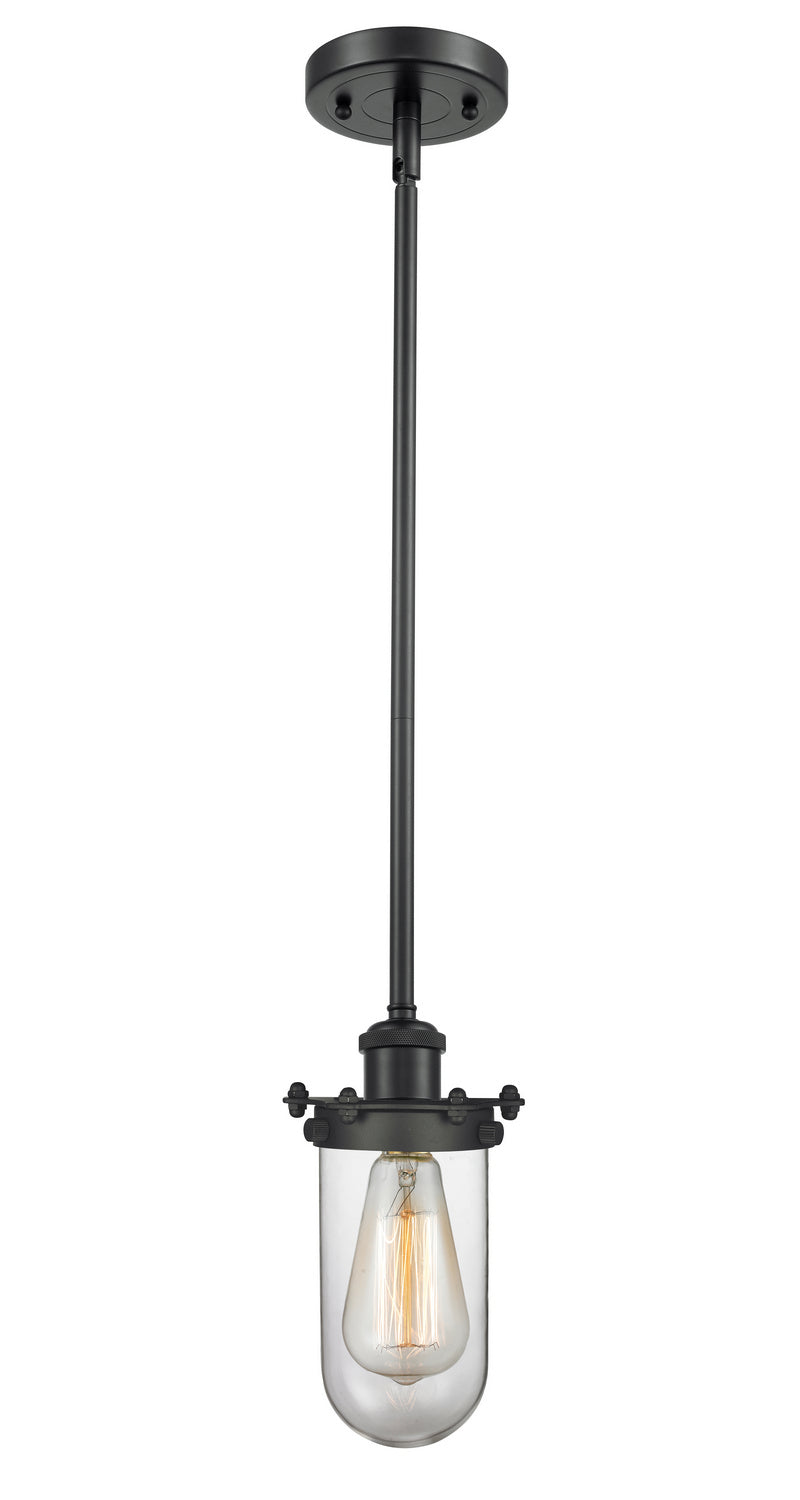 Innovations 516-1S-BK-CE231-CL-LED LED Mini Pendant, Matte Black
