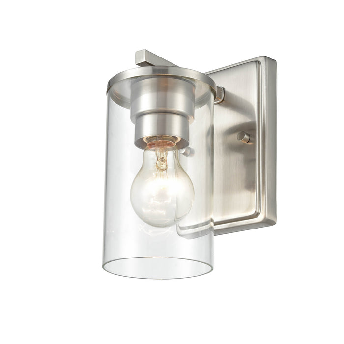 Millennium 2701-BN One Light Wall Sconce, Brushed Nickel