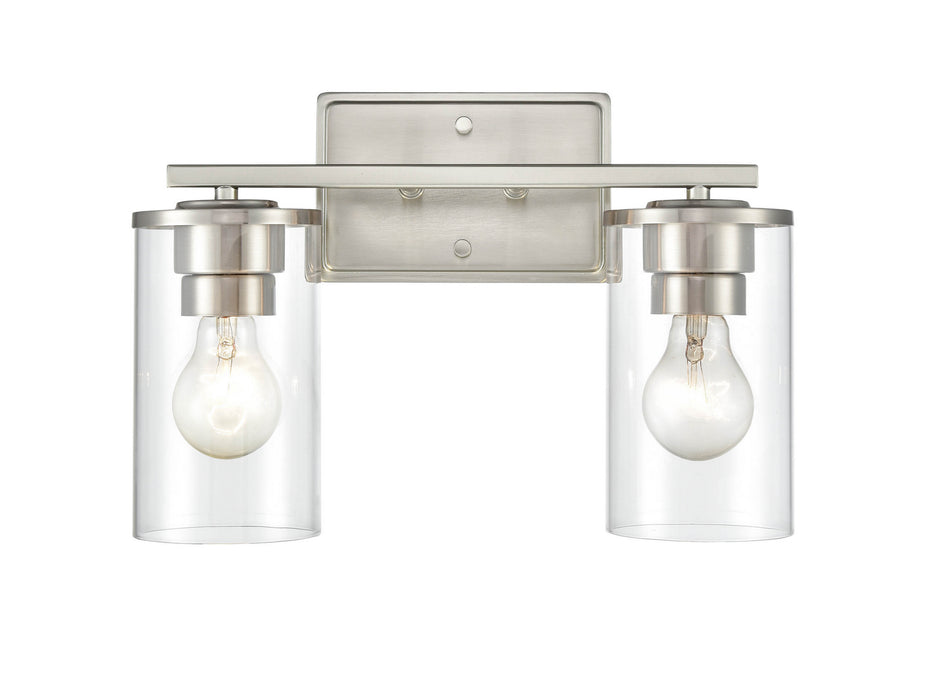 Millennium 2702-BN Two Light Vanity, Brushed Nickel