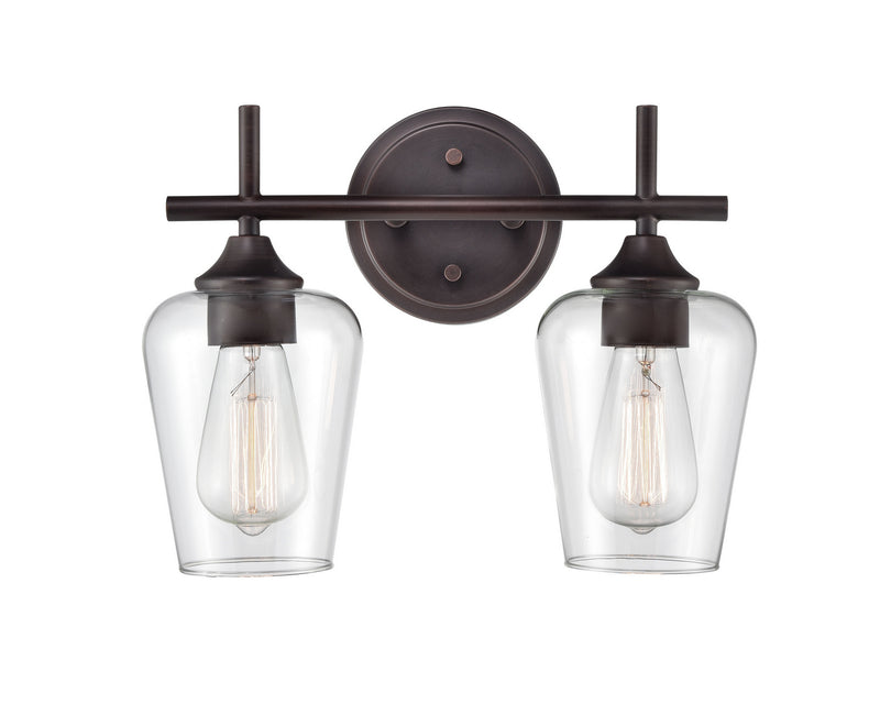 Millennium 9702-RBZ Two Light Vanity, Rubbed Bronze