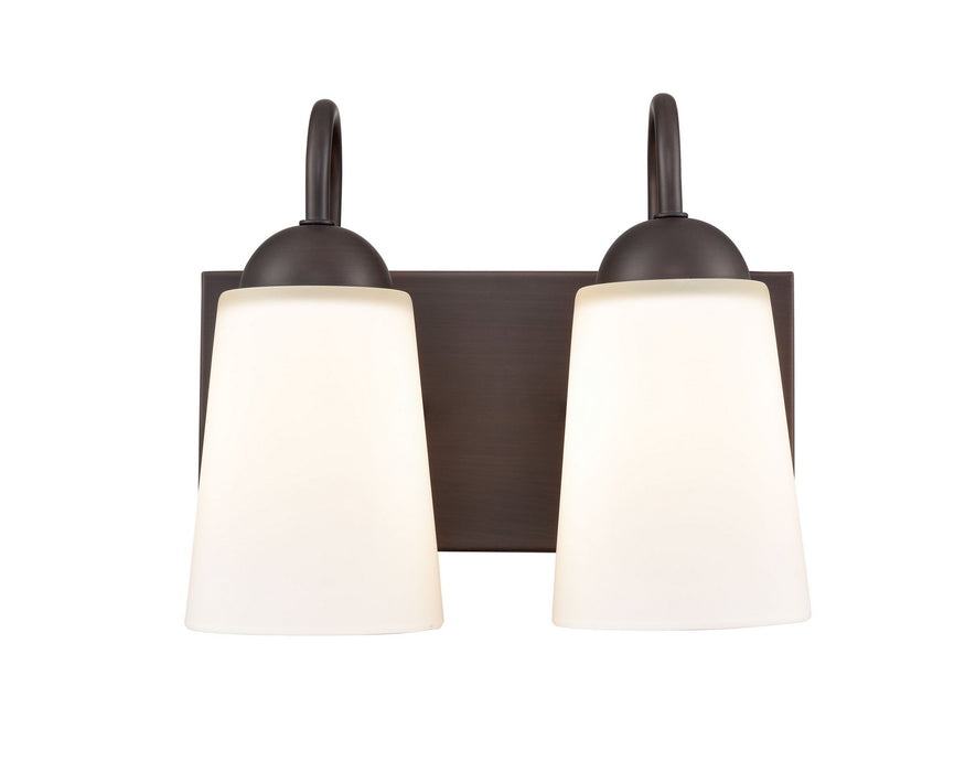 Millennium 9812-RBZ Two Light Vanity, Rubbed Bronze