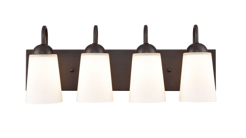 Millennium 9814-RBZ Four Light Vanity, Rubbed Bronze