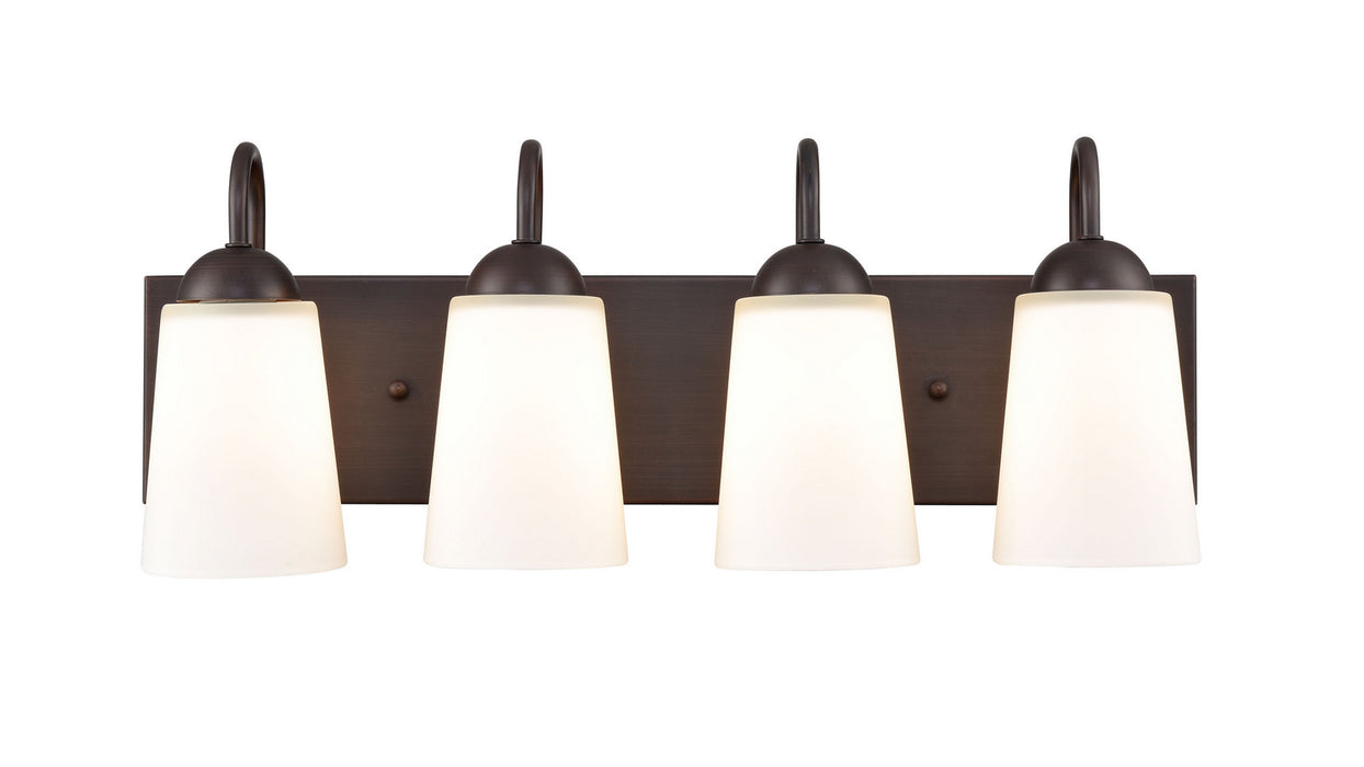 Millennium 9814-RBZ Four Light Vanity, Rubbed Bronze