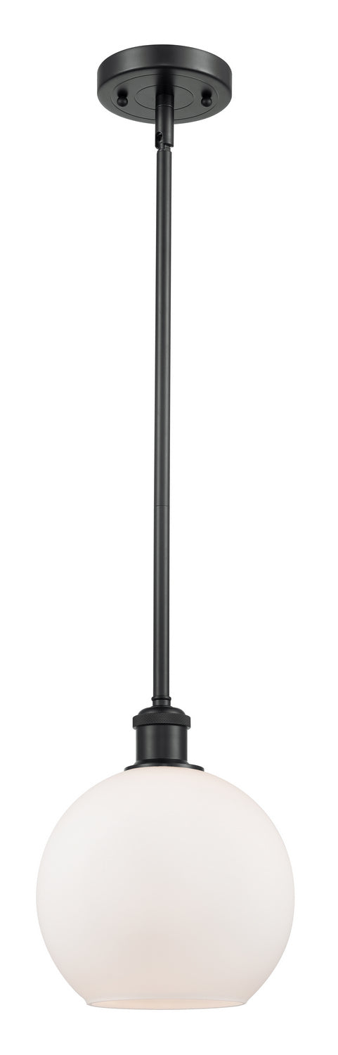 Innovations 516-1S-BK-G121-8-LED LED Mini Pendant, Matte Black