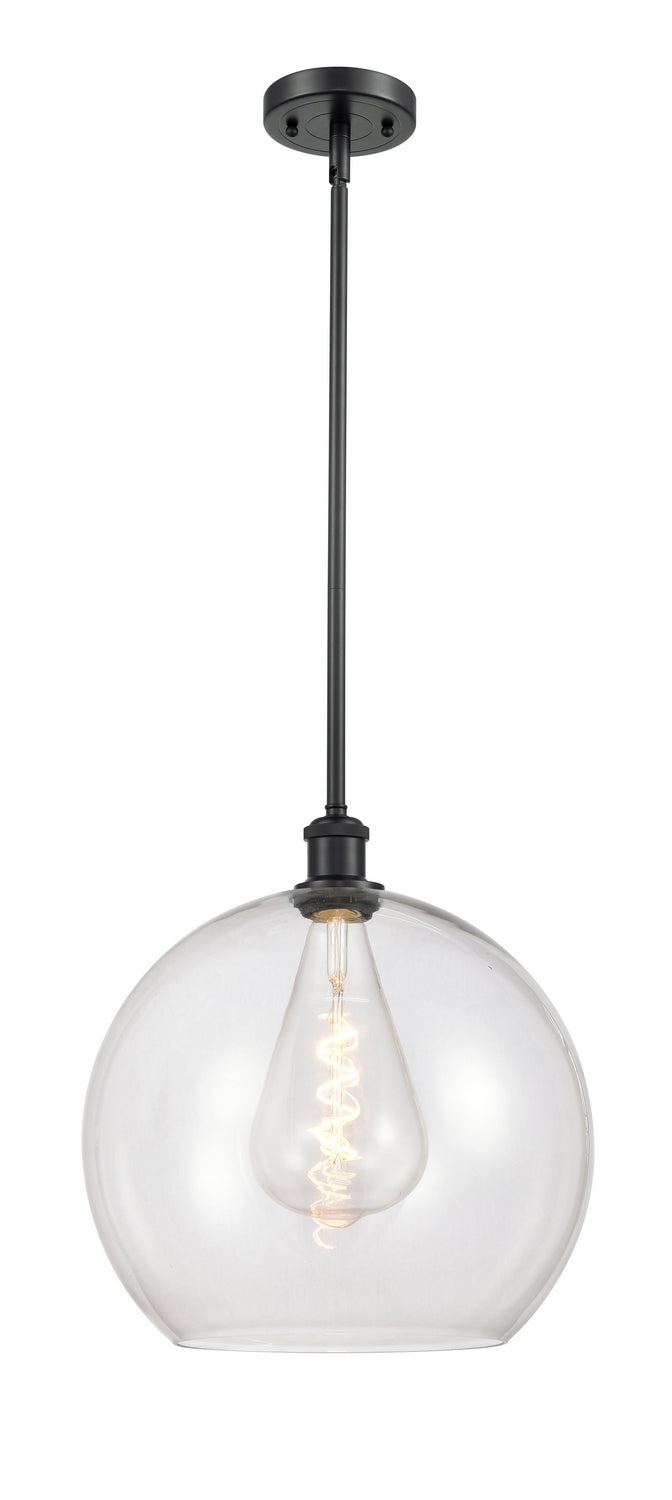 Innovations 516-1S-BK-G122-14-LED LED Pendant, Matte Black