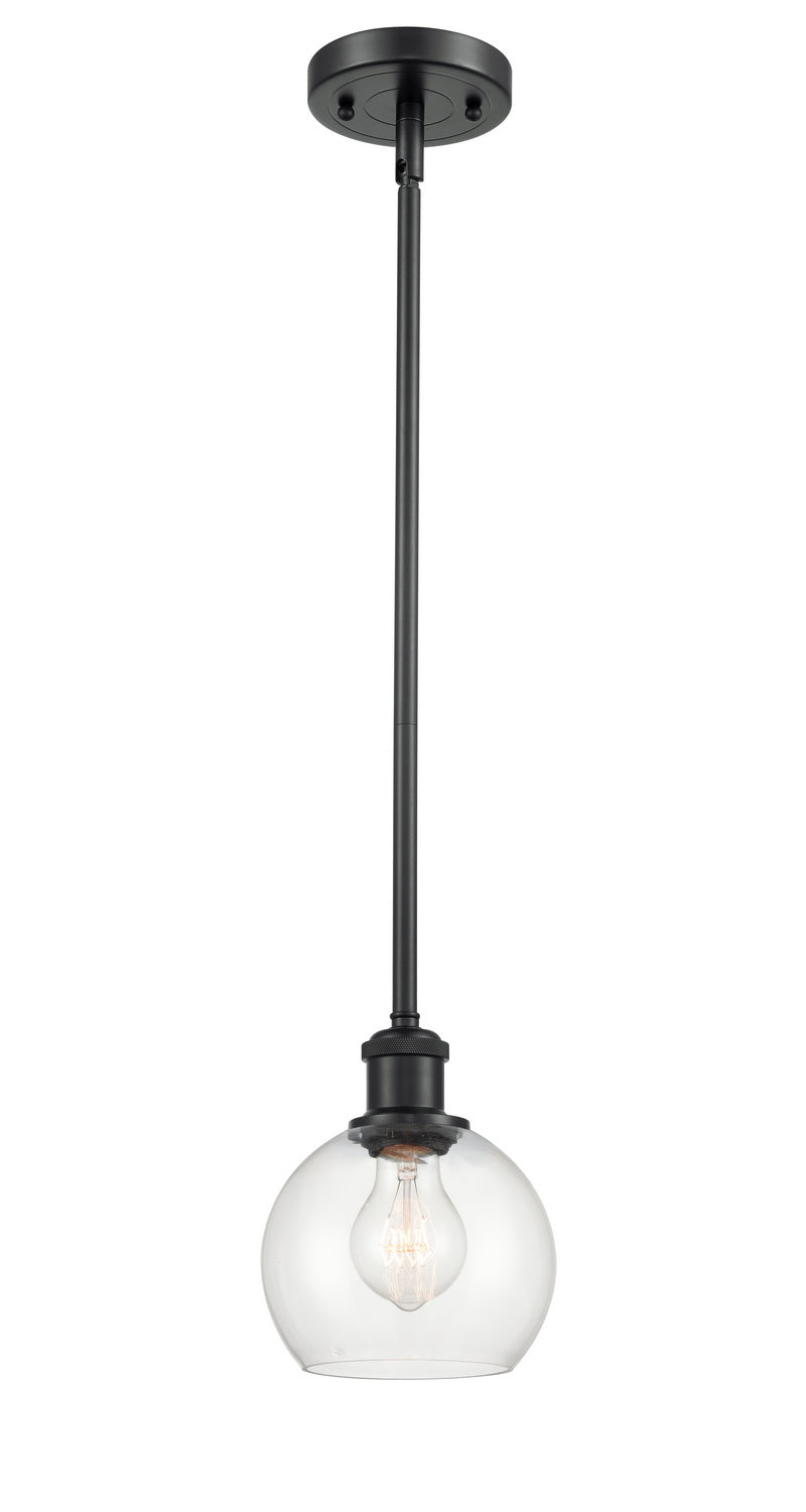 Innovations 516-1S-BK-G122-6-LED LED Mini Pendant, Matte Black