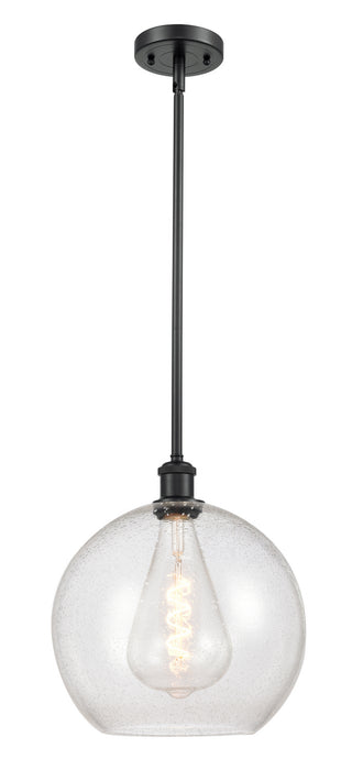 Innovations 516-1S-BK-G124-12-LED LED Mini Pendant, Matte Black