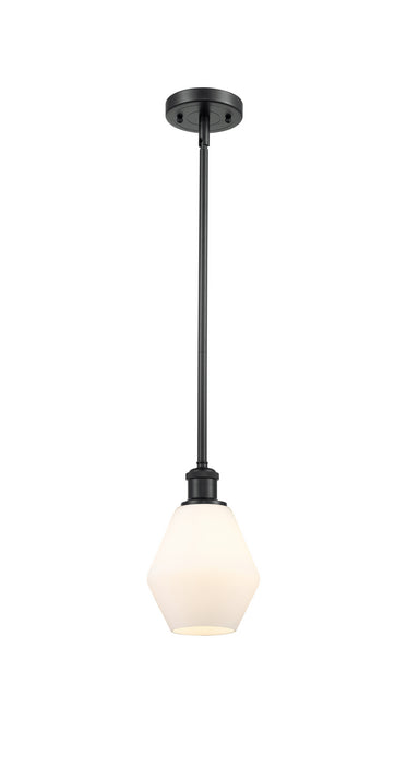 Innovations 516-1S-BK-G651-6 One Light Mini Pendant, Matte Black