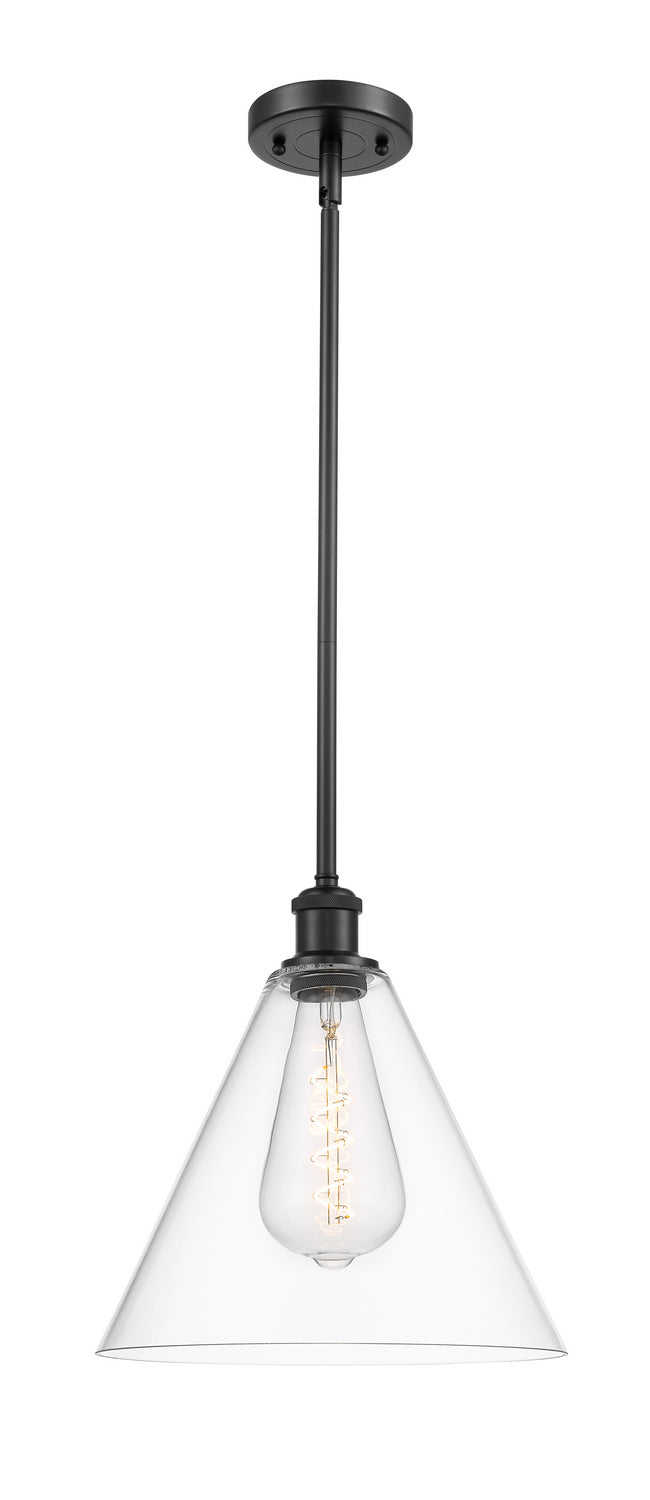 Innovations 516-1S-BK-GBC-122-LED LED Mini Pendant, Matte Black
