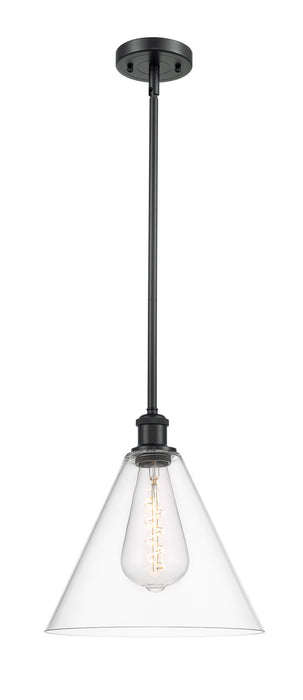 Innovations 516-1S-BK-GBC-122-LED LED Mini Pendant, Matte Black