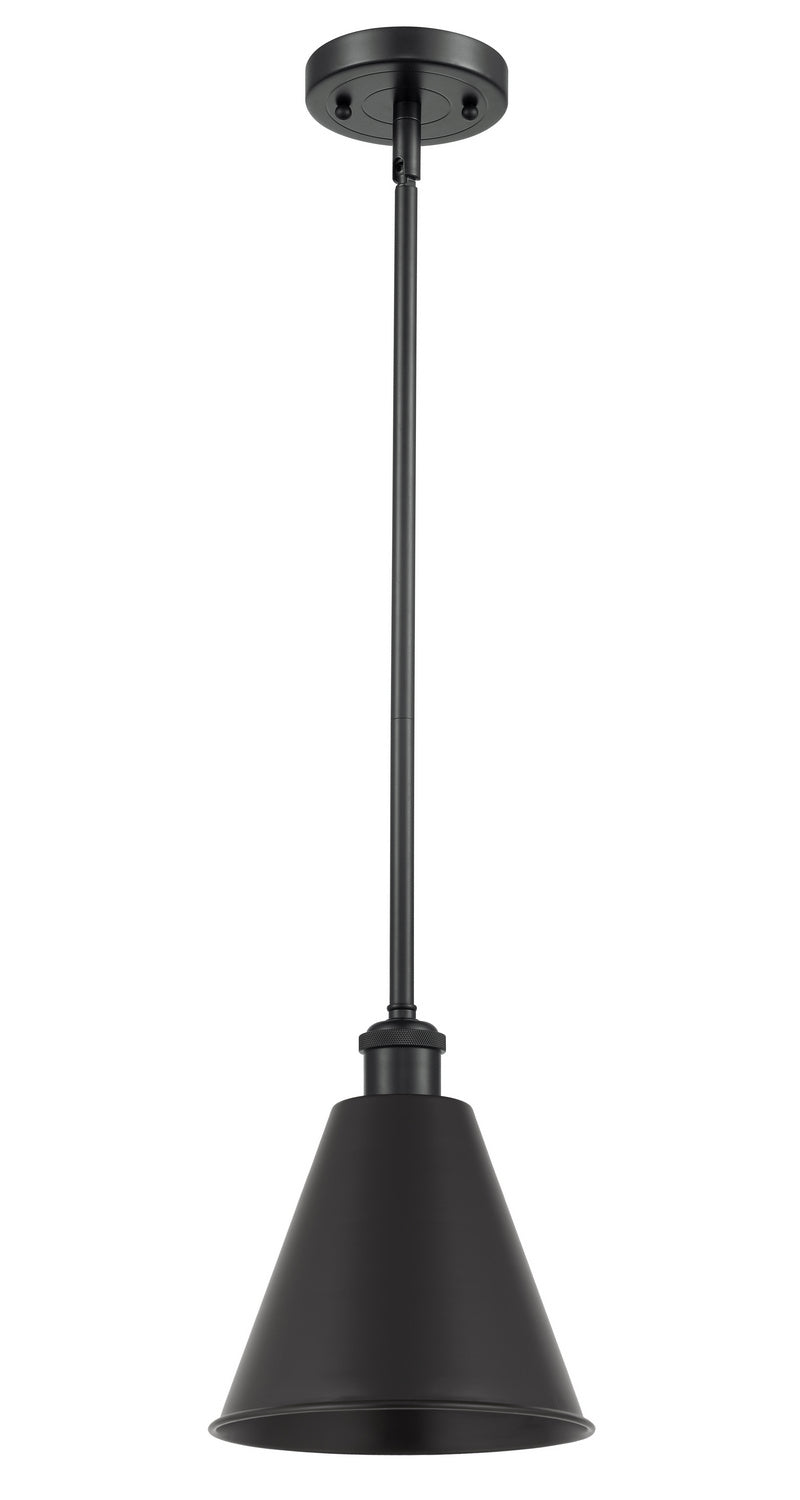 Innovations 516-1S-BK-MBC-8-BK-LED LED Pendant, Matte Black