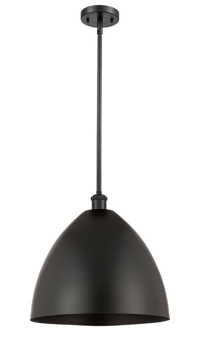 Innovations 516-1S-BK-MBD-16-BK One Light Pendant, Matte Black