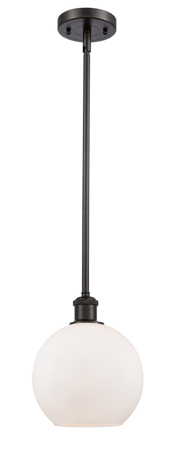 Innovations 516-1S-OB-G121-8 One Light Mini Pendant, Oil Rubbed Bronze