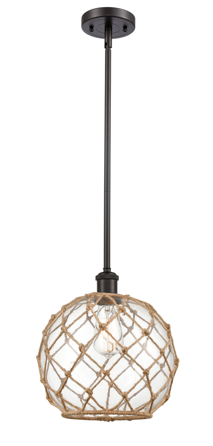 Innovations 516-1S-OB-G122-10RB One Light Mini Pendant, Oil Rubbed Bronze