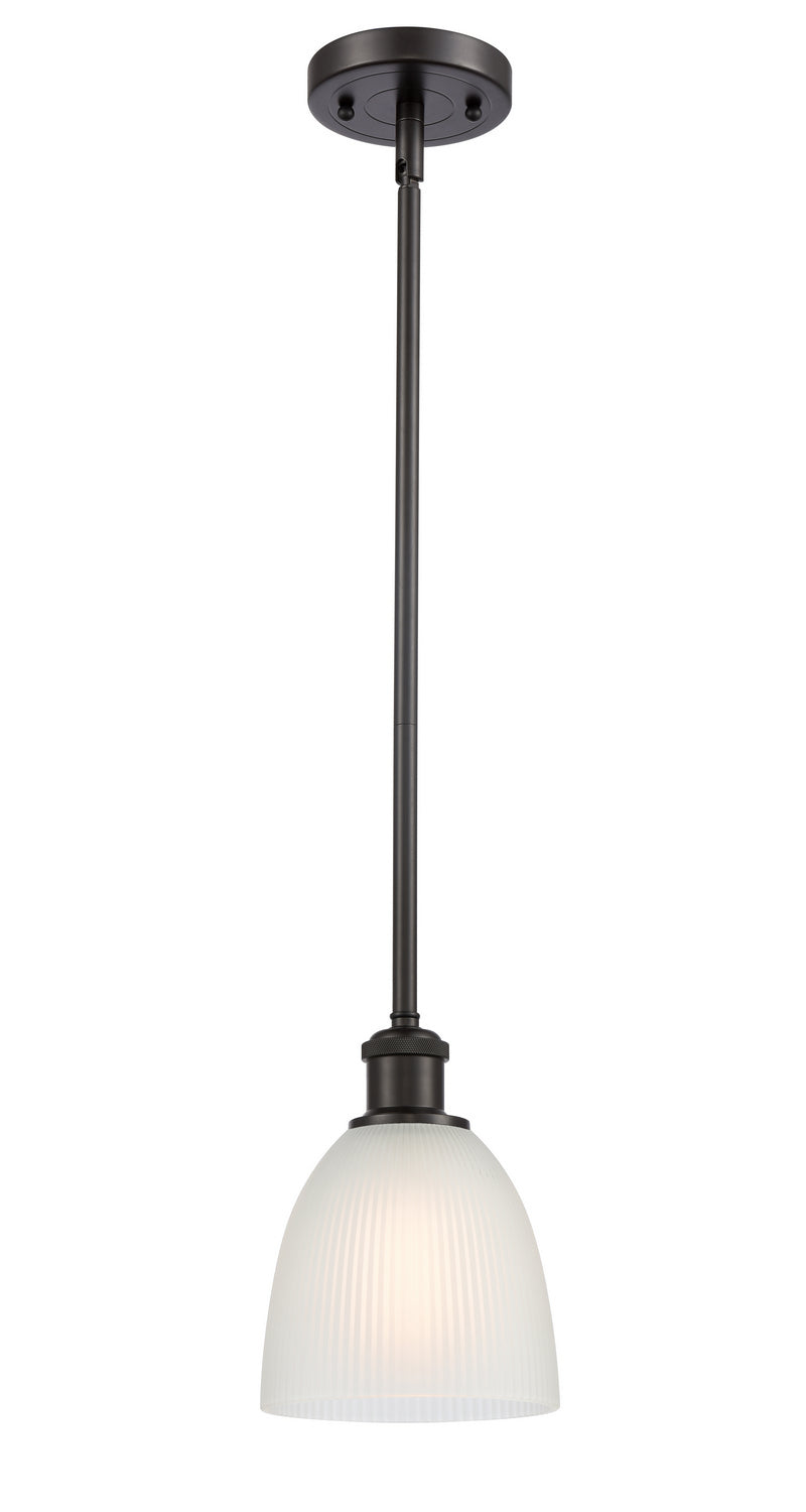 Innovations 516-1S-OB-G381 One Light Mini Pendant, Oil Rubbed Bronze