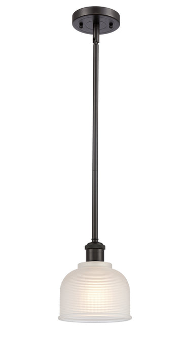 Innovations 516-1S-OB-G411 One Light Mini Pendant, Oil Rubbed Bronze