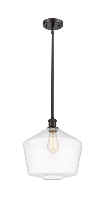 Innovations 516-1S-OB-G652-12 One Light Mini Pendant, Oil Rubbed Bronze