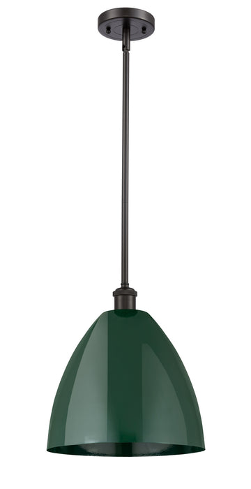 Innovations 516-1S-OB-MBD-12-GR-LED LED Pendant, Oil Rubbed Bronze