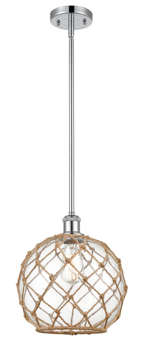Innovations 516-1S-PC-G122-10RB-LED LED Mini Pendant, Polished Chrome